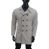 European And American New Plus Size Woolen Coat Men Conceitastral