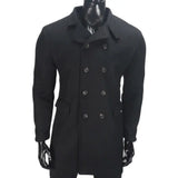 European And American New Plus Size Woolen Coat Men Conceitastral