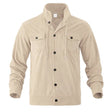 FallWinter Jacket Men's Corduroy Turn-down Collar Coat Conceitastral