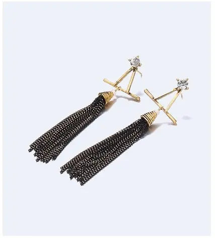 Fashion Earrings Women Long Tassel Earrings Conceitastral
