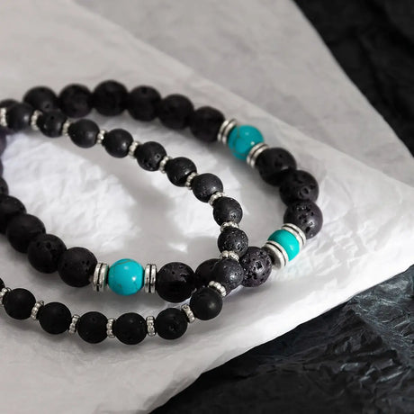 Fashion Frosted Bead Bracelet For Men Conceitastral