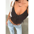 Fashionable Temperament Texture Camisole For Women Conceitastral