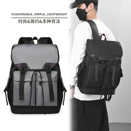 Flip Large Capacity Travel Backpack Outdoor Casual Fashion Backpack Conceitastral