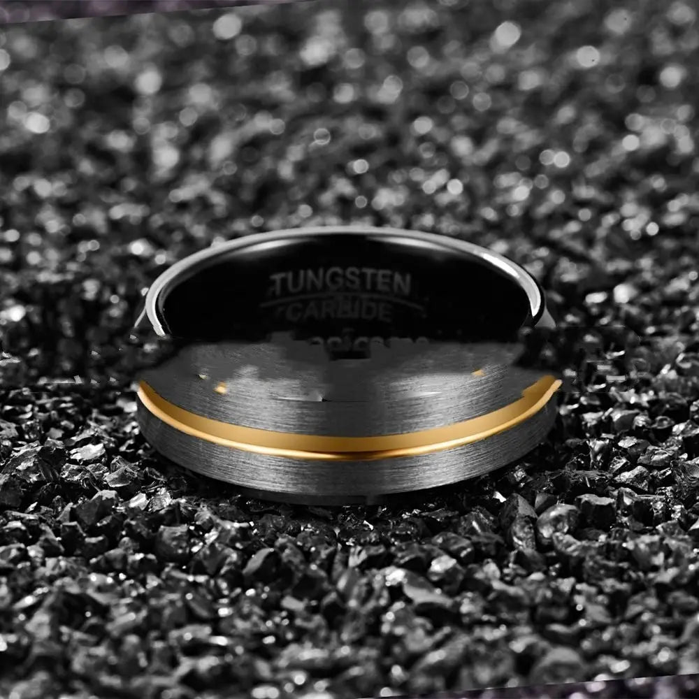Frosted Surface Tungsten Ring Men Conceitastral