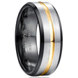 Frosted Surface Tungsten Ring Men Conceitastral