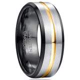 Frosted Surface Tungsten Ring Men Conceitastral