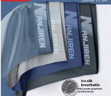 Graphene Underwear Men's Ice Silk Or Breathable Flat Boxer Shorts Head Trendy Conceitastral