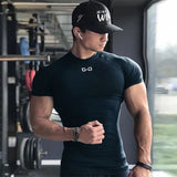 Gym Short Sleeve T Quick Dry Gym Clothes For Running Conceitastral