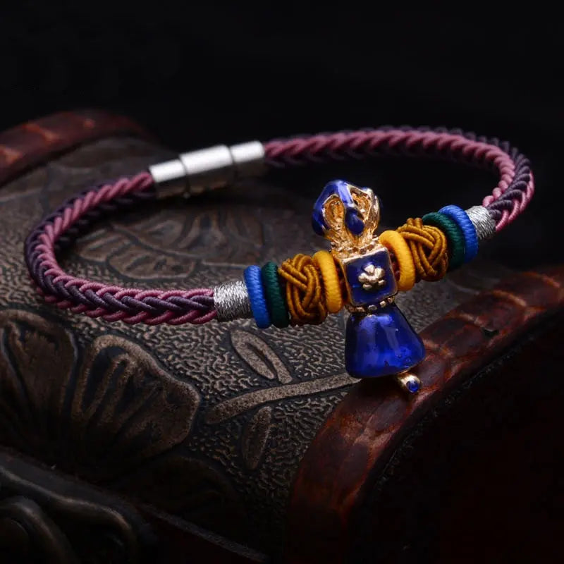 Hand-knitted bracelet women Tibetan style Conceitastral