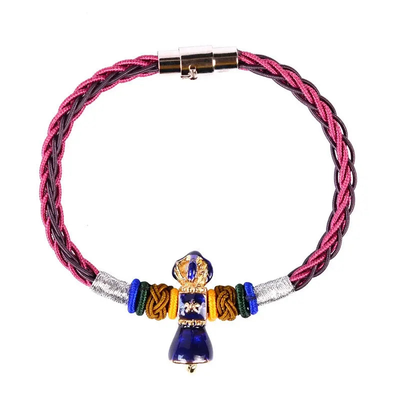 Hand-knitted bracelet women Tibetan style Conceitastral