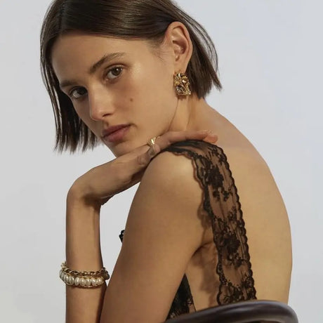 Handmade Pérola All-jogo Pulseira Pulseira Ajustável Mulheres Conceitastral