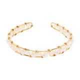 Handmade Pérola All-jogo Pulseira Pulseira Ajustável Mulheres Conceitastral