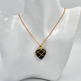 Heart Necklace Women Love Crystal Stone Necklace Summer Conceitastral