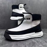 High-top Platform Men's Shoes Genuine Leather Conceitastral