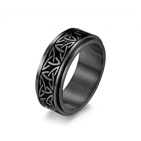 Hot Titanium Steel Ring For Men Conceitastral