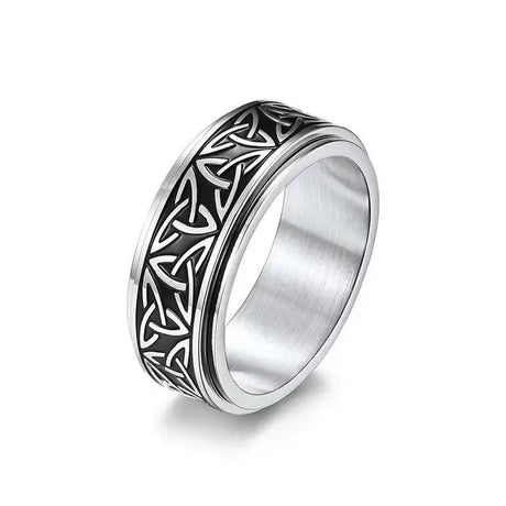 Hot Titanium Steel Ring For Men Conceitastral