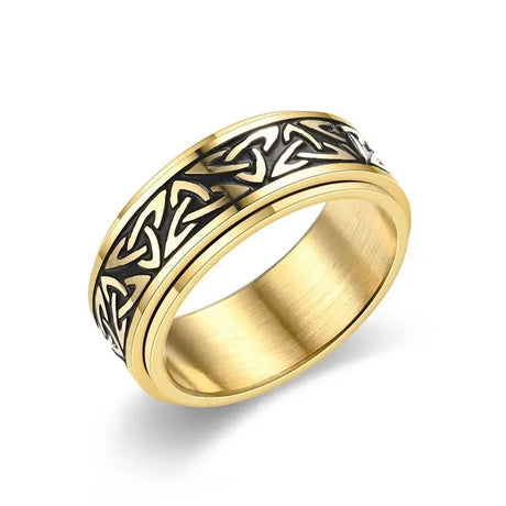Hot Titanium Steel Ring For Men Conceitastral