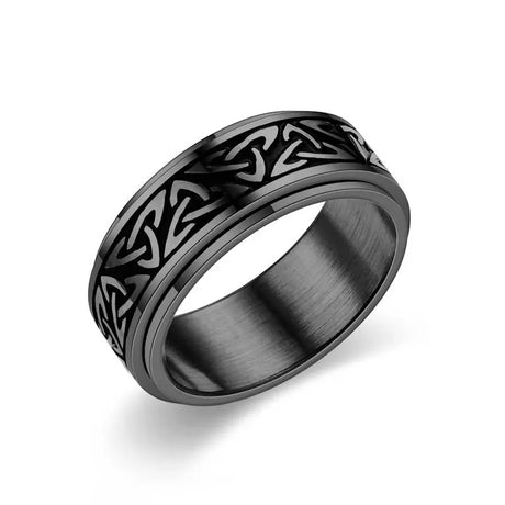 Hot Titanium Steel Ring For Men Conceitastral