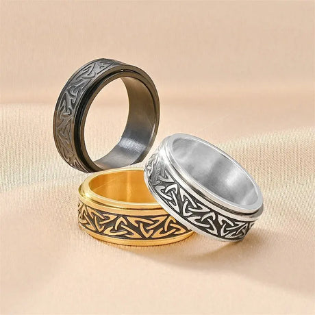 Hot Titanium Steel Ring For Men Conceitastral