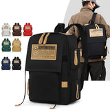 Ins Fashion Backpack Men Multi-pocket Large Capacity Travel Computer Bag Women Junior High School Students Schoolbag Conceitastral
