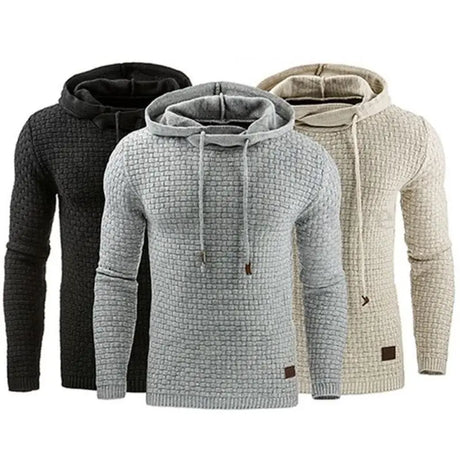 Jacquard Camisola dos homens europeus e Americanos Longo-sleeved Moletom Com Capuz Jaqueta de Moletom Com Capuz de Cor Quente Conceitastral