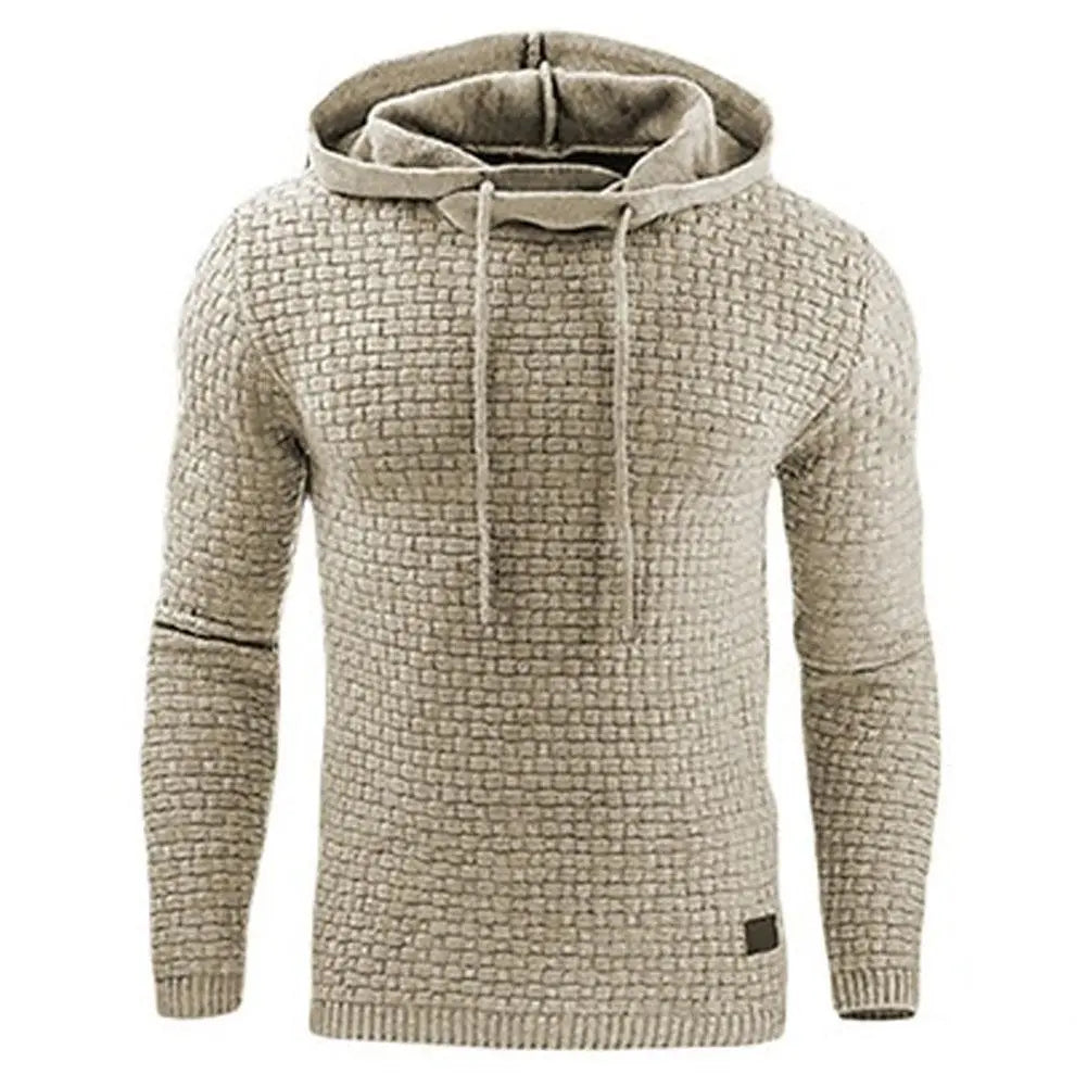 Jacquard Camisola dos homens europeus e Americanos Longo-sleeved Moletom Com Capuz Jaqueta de Moletom Com Capuz de Cor Quente Conceitastral
