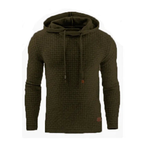 Jacquard Camisola dos homens europeus e Americanos Longo-sleeved Moletom Com Capuz Jaqueta de Moletom Com Capuz de Cor Quente Conceitastral