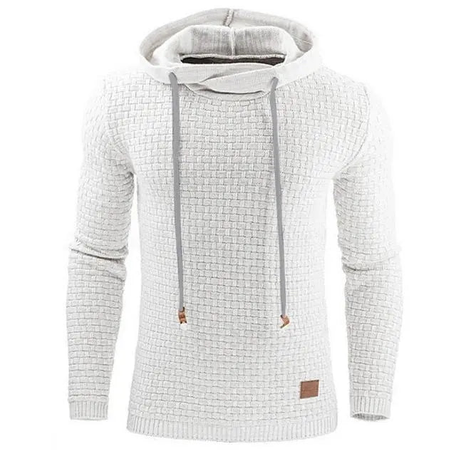 Jacquard Camisola dos homens europeus e Americanos Longo-sleeved Moletom Com Capuz Jaqueta de Moletom Com Capuz de Cor Quente Conceitastral