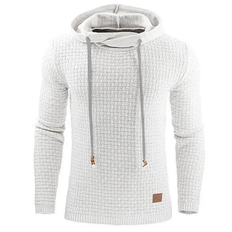 Jacquard Camisola dos homens europeus e Americanos Longo-sleeved Moletom Com Capuz Jaqueta de Moletom Com Capuz de Cor Quente Conceitastral