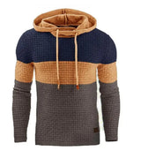 Jacquard Camisola dos homens europeus e Americanos Longo-sleeved Moletom Com Capuz Jaqueta de Moletom Com Capuz de Cor Quente Conceitastral
