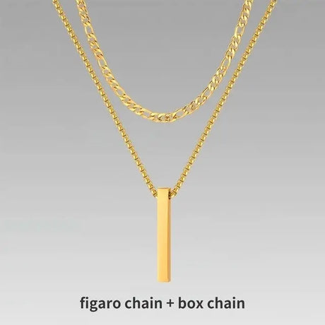 Jewelry Men Boy Gift Chain Crystal Necklace Conceitastral