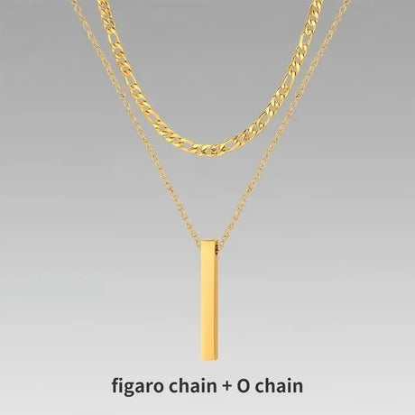 Jewelry Men Boy Gift Chain Crystal Necklace Conceitastral