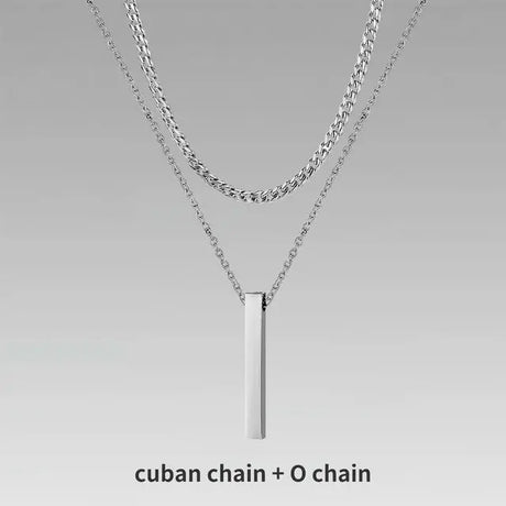 Jewelry Men Boy Gift Chain Crystal Necklace Conceitastral