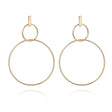Long Size Circle Earrings and Earrings Pendant Women Conceitastral
