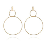 Long Size Circle Earrings and Earrings Pendant Women Conceitastral