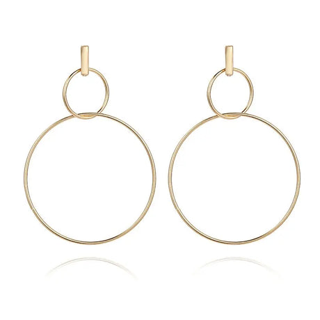 Long Size Circle Earrings and Earrings Pendant Women Conceitastral