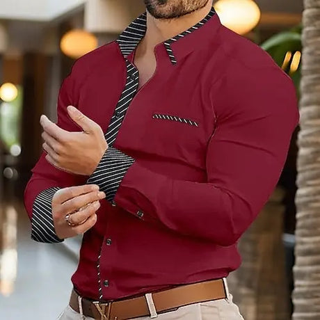 Loose Casual New Long Sleeve Shirt Coat For Men Conceitastral