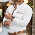Loose Casual New Long Sleeve Shirt Coat For Men Conceitastral