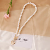 Love pearl retro necklace women Conceitastral