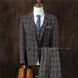 Men 3 Pieces Suit Set Men Wedding Suits Groom Tuxedos Conceitastral