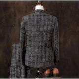 Men 3 Pieces Suit Set Men Wedding Suits Groom Tuxedos Conceitastral