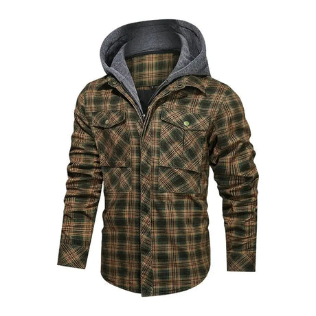 Men Warm Jacket Fleece Thick Autumn Winter Detachable Hoodies Jackets Men Slim Fit Men Clothing Conceitastral
