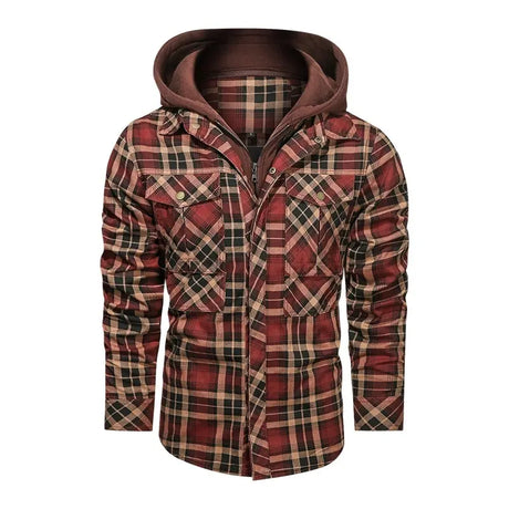 Men Warm Jacket Fleece Thick Autumn Winter Detachable Hoodies Jackets Men Slim Fit Men Clothing Conceitastral