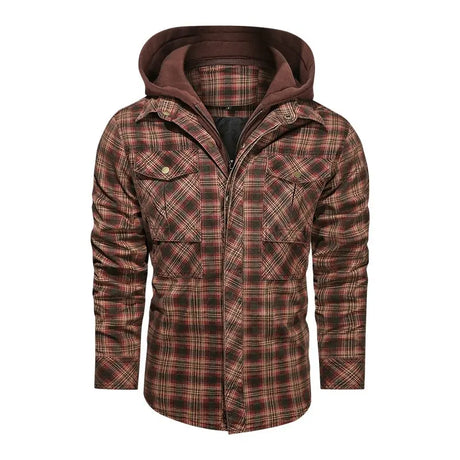 Men Warm Jacket Fleece Thick Autumn Winter Detachable Hoodies Jackets Men Slim Fit Men Clothing Conceitastral