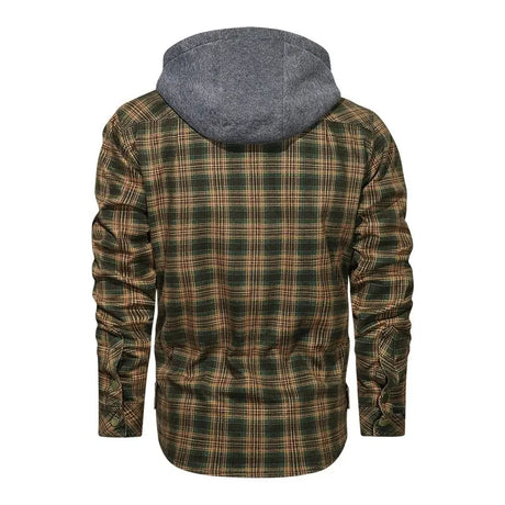 Men Warm Jacket Fleece Thick Autumn Winter Detachable Hoodies Jackets Men Slim Fit Men Clothing Conceitastral