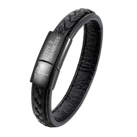 Men Women Emergency Reminder Multicolor Stainless Steel Bracelet Conceitastral