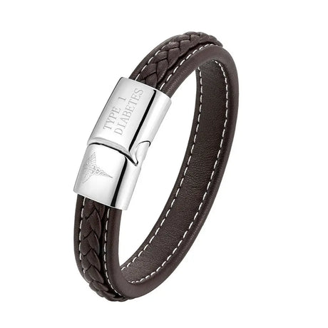 Men Women Emergency Reminder Multicolor Stainless Steel Bracelet Conceitastral