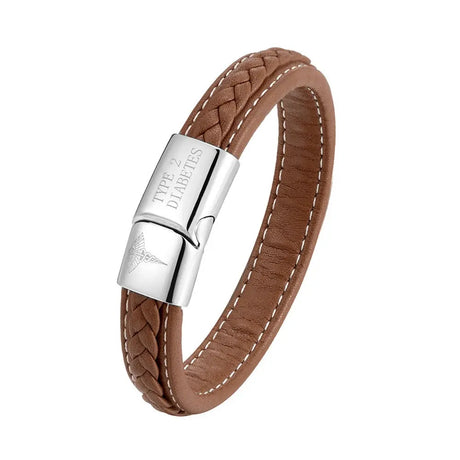 Men Women Emergency Reminder Multicolor Stainless Steel Bracelet Conceitastral