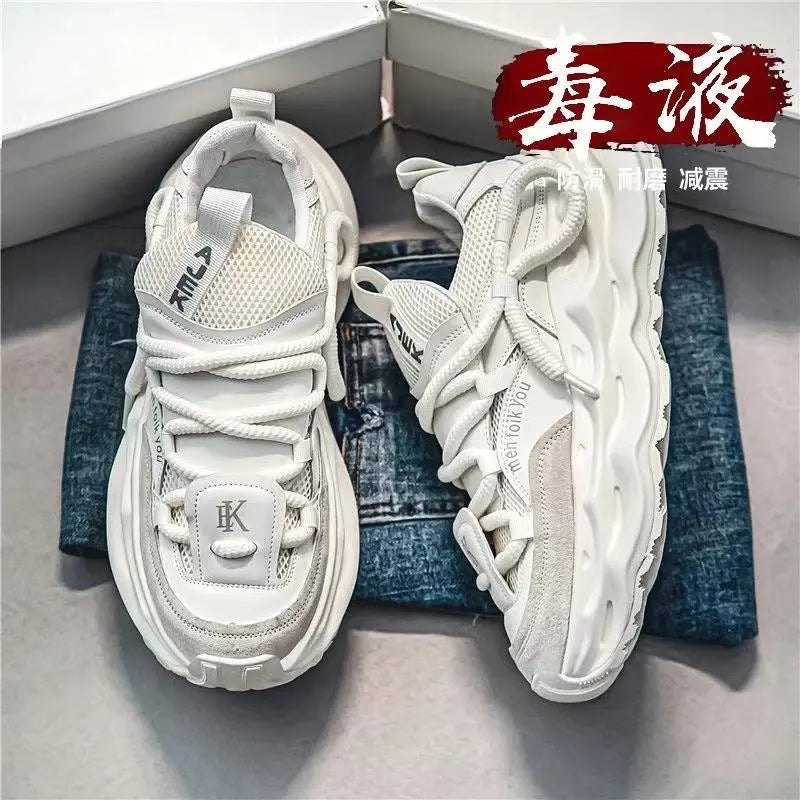 Men's Casual Sports Running Shoes With Thick Sole Conceitastral