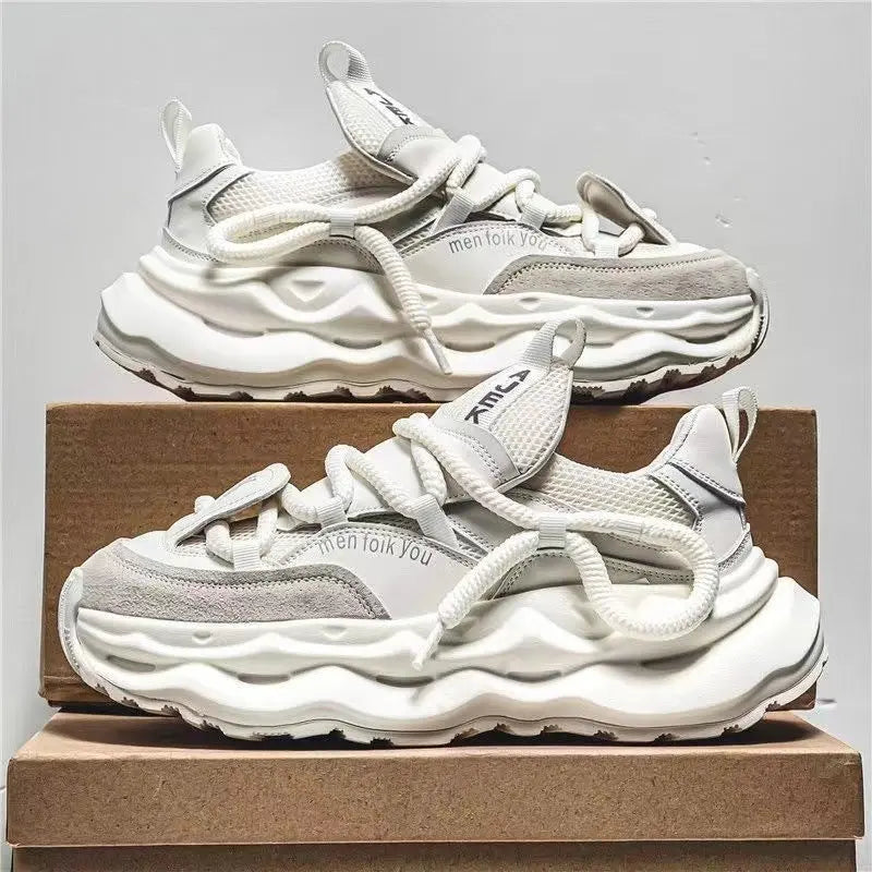 Men's Casual Sports Running Shoes With Thick Sole Conceitastral